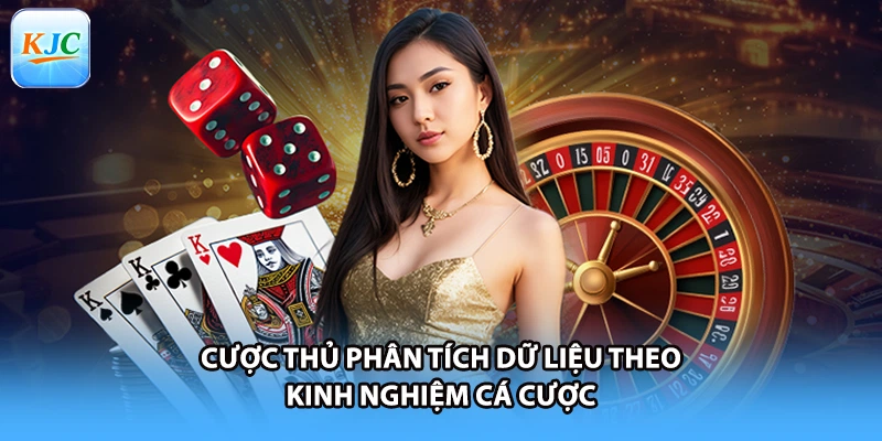 Cược thủ phân tích dữ liệu theo kinh nghiệm cá cược